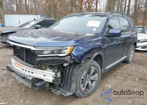 2023 Honda Pilot Awd Touring из США, поврежденный, VIN 5FNYG1H70PB057560